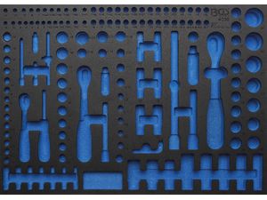 Nářaďový modul 3/3 - BGS104036-1 prázdný. Pro BGS 4036